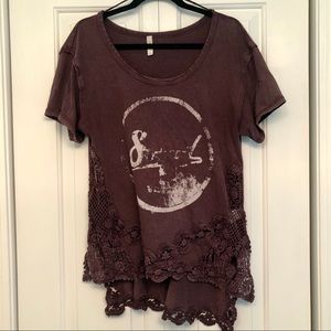 Free people graphic tee